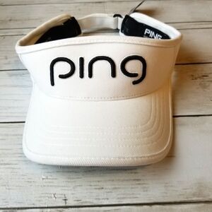 Ping Women's 110 Flexfit Sensor Cool Moisture Wicking Adjustable Golf Visor NWT